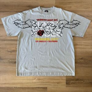 Modern Giant Vintage Guns And Roses Paradise City Gray Shirt Size XXL Slash Rock